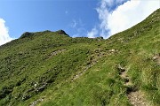 76 Alla Bocchetta Triomen prendo a sx il sentiero per Quota 2309 m (Monte Tribortoi)